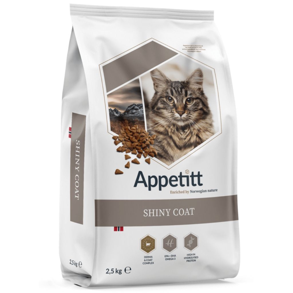 Image of Appetitt Cat Shiny Coat 2,5 kg